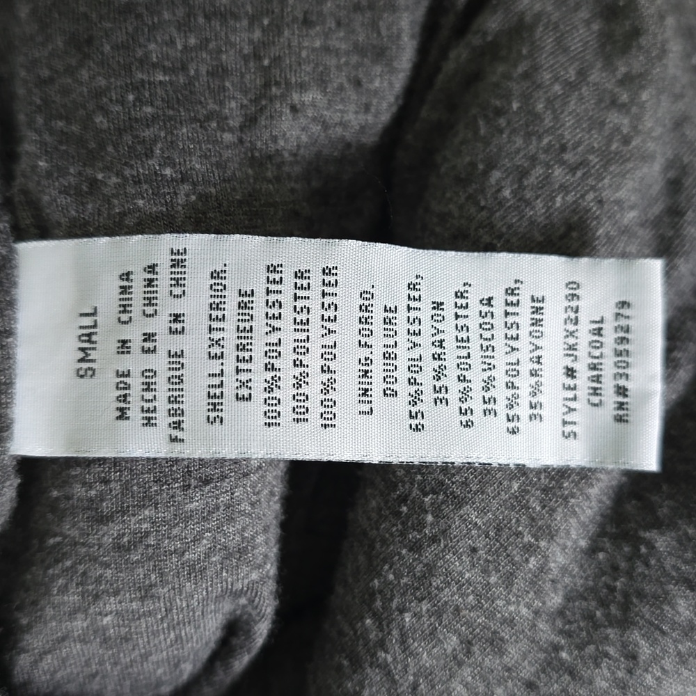 Altar'd State Charcoal Sherpa Quarter Zip Pullover Sz. S - Picture 4 of 5